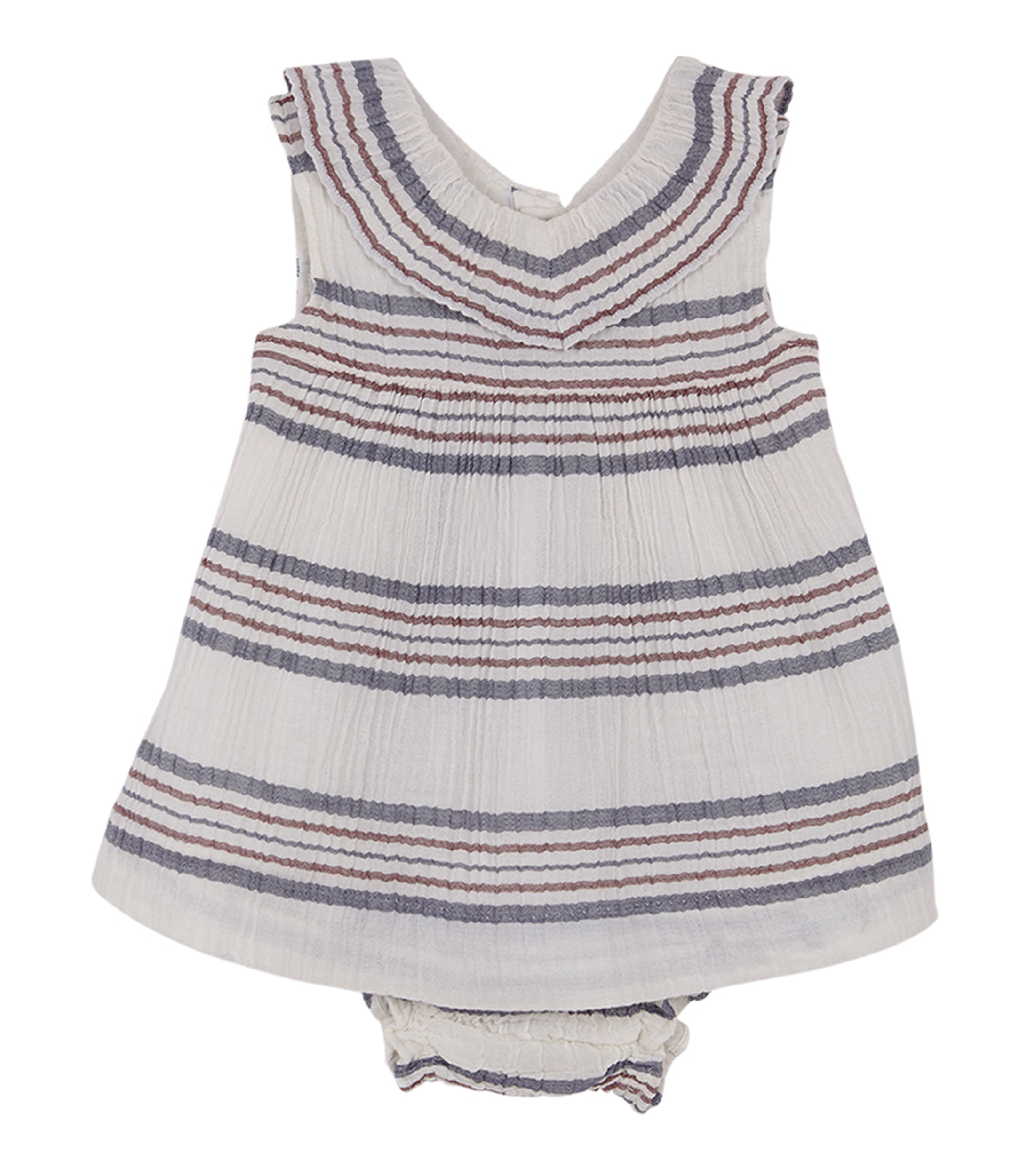 Gocco – Vestito Bimba Con Stampa Indiana, Per Primavera-Estate, Leggero E Colorato, Abitino Per Bambine - 2